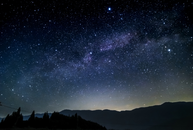 夜空の星