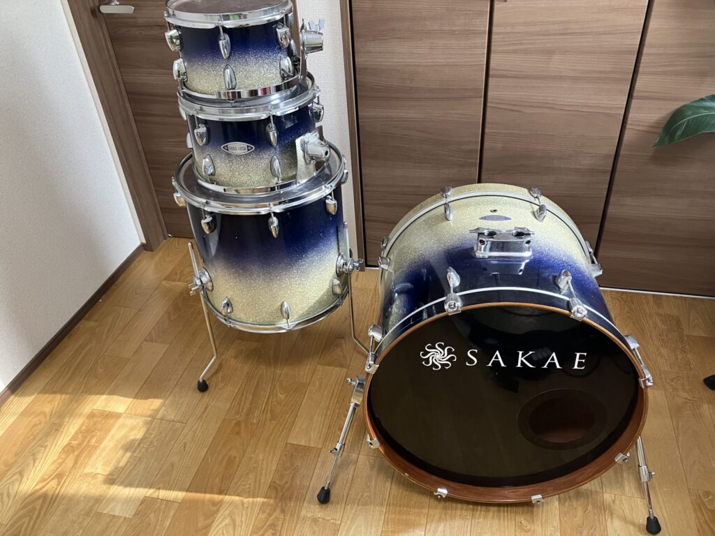 サカエドラムのドラムセット