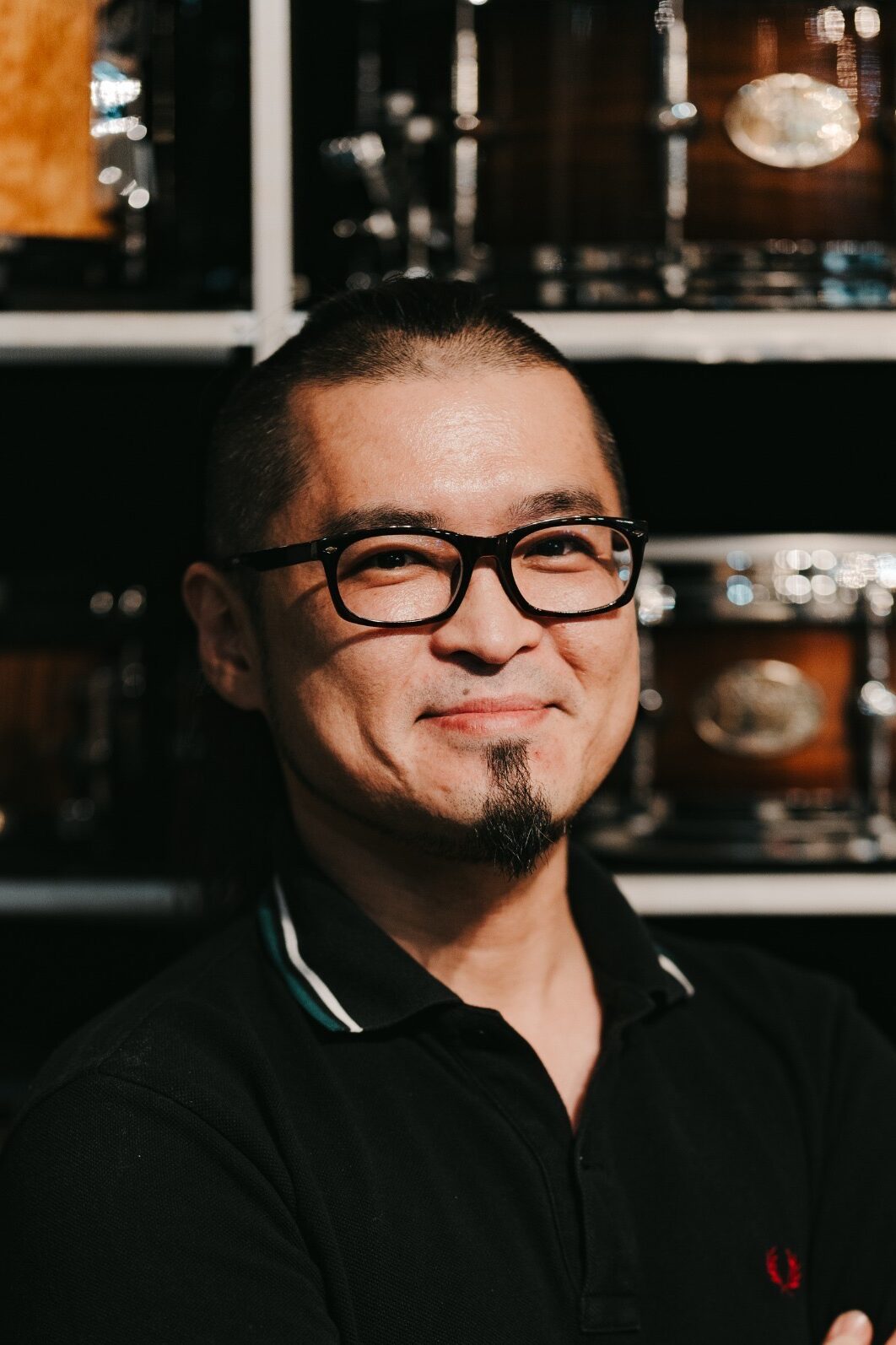 ドラムショップAPOLLOの清水さん